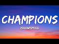IShowSpeed World Cup Champions Lyrics