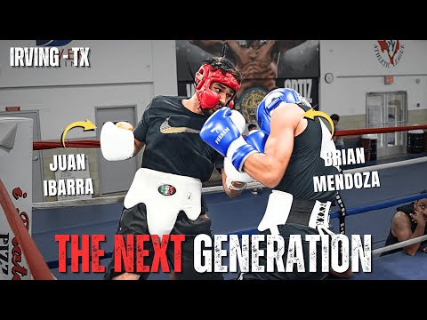 SOLID TECHNIQUE! Amateur Boxers Exchange STUNNING Blows In Sparring!