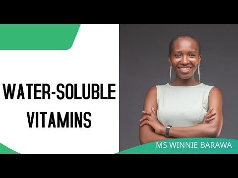 WATER SOLUBLE VITAMINS |Vitamin C | Vitamin B Complex |B1, B2, B3, B5, B6, B7, B9, B12