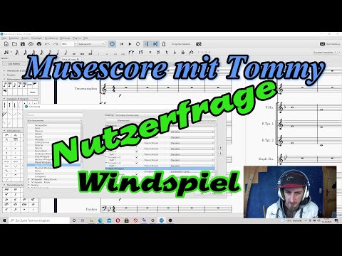 Nutzerfrage: Windspiel // Musescore 3.6 // Musescore mit Tommy