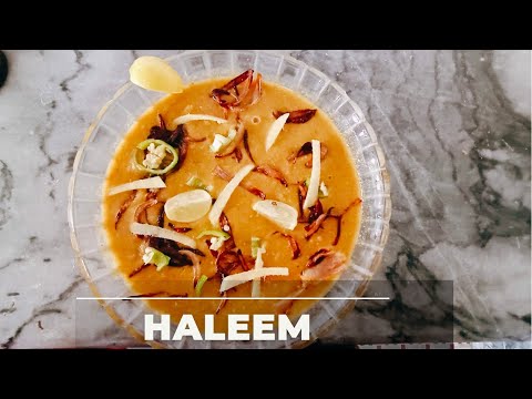 HALEEM RECIPE