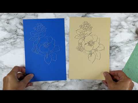 Faux Embossing Technique