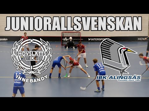 Highlights "JAS" Hovslätts IK - IBK Alingsås (Innebandy/Floorball)