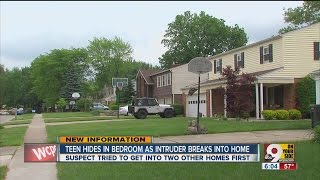 Police: Anderson Township teen hides in bedroom as man burglarizes home