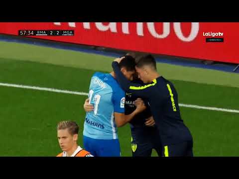 Real Madrid Vs Malaga CF (3-2) 25/11/2017 All Goals and Highlights