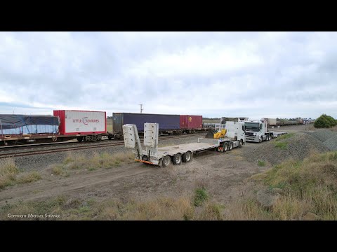 5MP2 Pacific National Steel Train With Additional Container Loading (8/8/2024) - PoathTV Railways