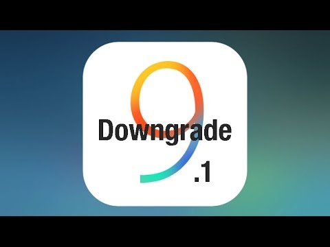 How To: Downgrade iOS 9.1 a 9.0.2