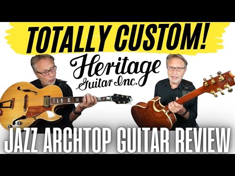 Discover the Masterpiece Sound of this Heritage 575 Custom Archtop