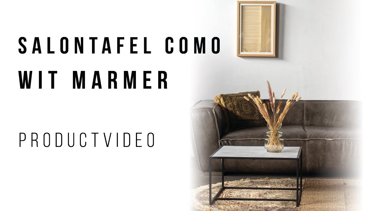 Salontafel Como Wit Marmer - Giga Meubel