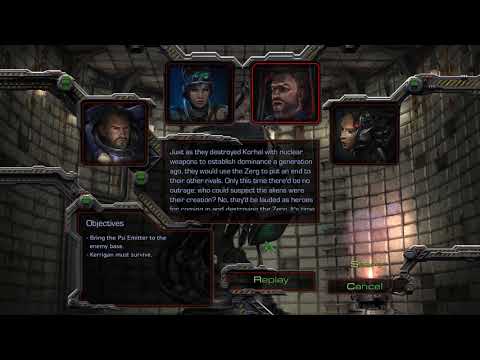 StarCraft: Remastered Campaign Terran 7 - The Trump Card (No Commentary Walkthrough)