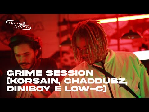 DEEP ROOM X FAGULHA |GRIME SESSIONS Chad Dubz,diniBoy,Korsain,Low-C |DVRRIL,JVYB, Negreen TC,FourMic