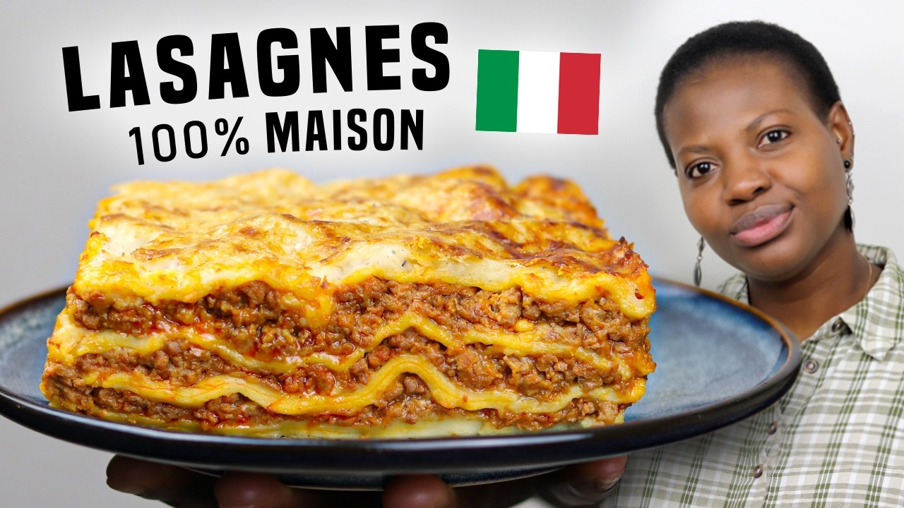LASAGNES Bolognaise Maison de A à Z 🇮🇹