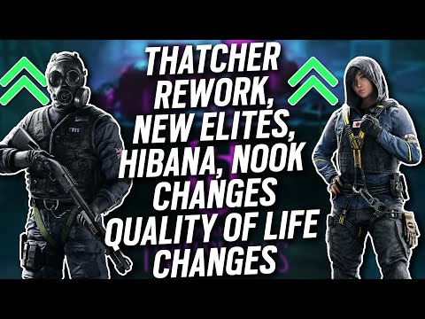 Y10S4 Changes - Thatcher Rework, New DMR, New Elites, Operator Changes - Rainbow Six Siege