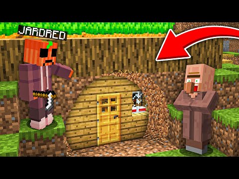 Villagers Hiding from Me in Secret Bases!