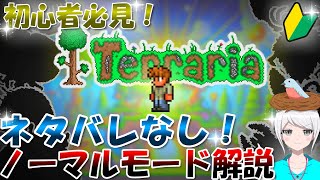 【テラリア】初心者必見！ネタバレなしで、ノーマルモード全体の流れを解説します！
