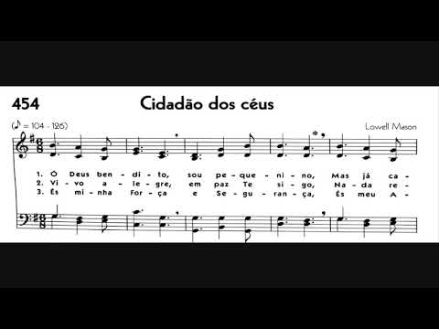 Hinário 5 CCB - Hino 454 - Cidadão dos céus - Strings - Teclado Yamaha PSR S670