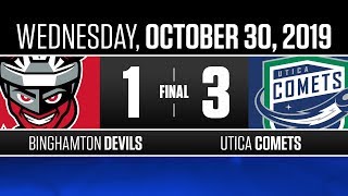 Devils vs. Comets | Oct. 30, 2019