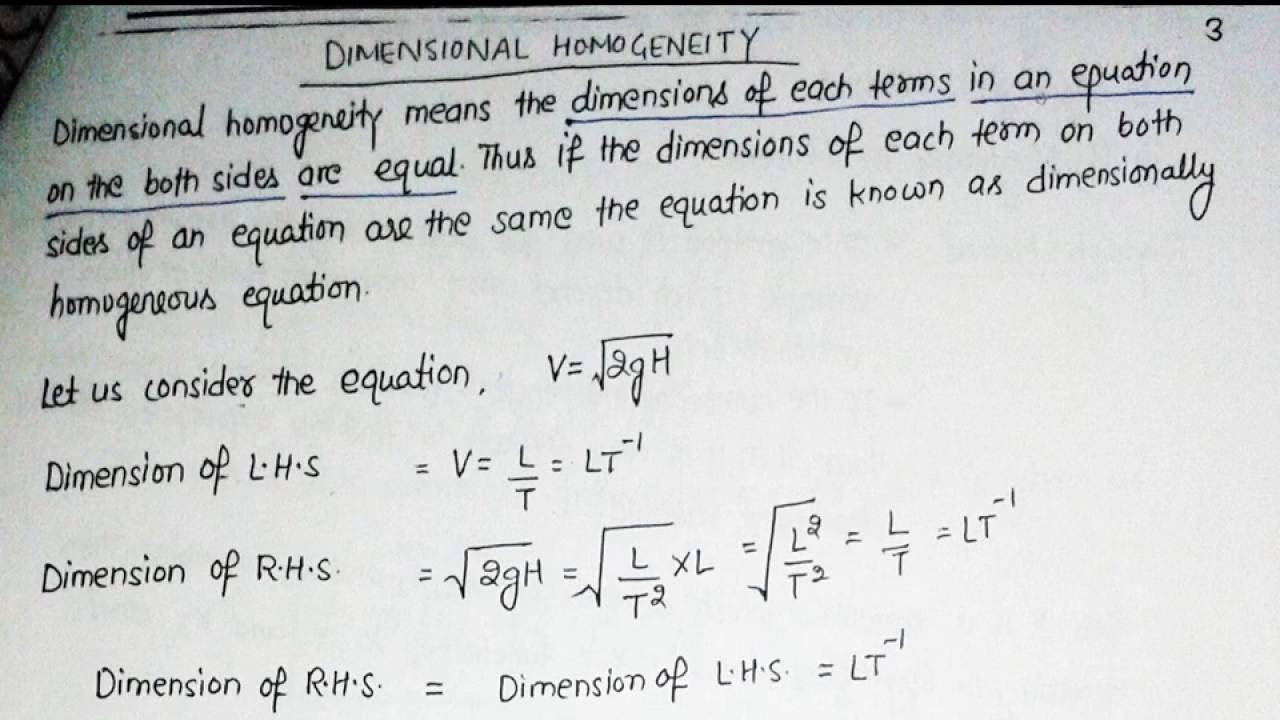 ANUNIVERSE 22 - NOTES - FLUID MACHINE - DIMENSIONAL HOMOGENEITY