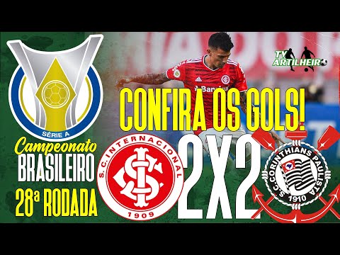 [Série A '21] 28ª Rodada | Internacional/RS 2 X 2 Corinthians | Confira Os Gols! | TV ARTILHEIRO