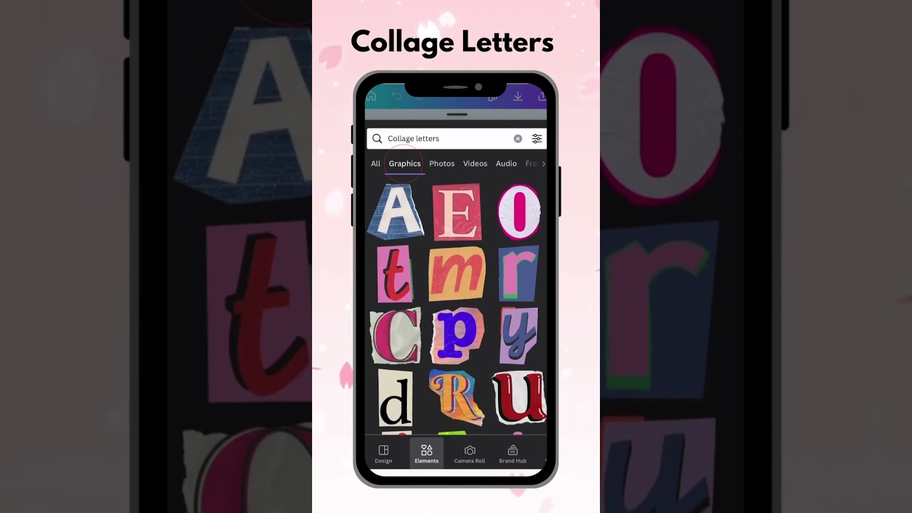 Secret Canva Element Keyword for Lettering |Scrapbooking and Collages