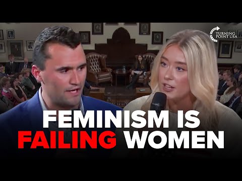 Charlie Kirk vs. Cambridge Feminist | Why Western Women Are MISERABLE 👀