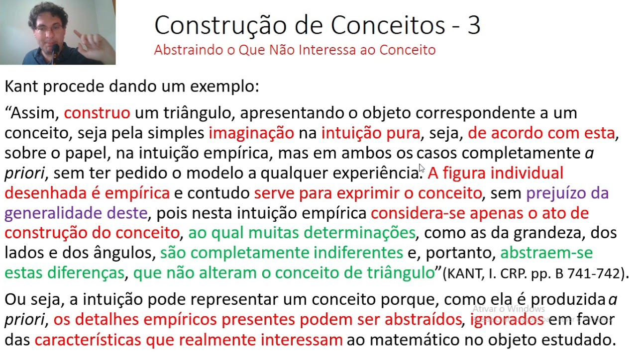 Explicações sobre a Doutrina Transcendental do Método
