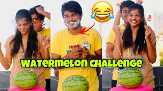 Take one 😂 Watermelon Challenge 🍉 #shorts #ytshorts #short
