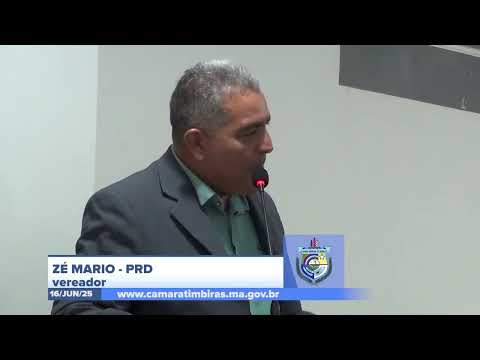  SESSÃO DIA 16/06/2025 – PRONUNCIAMENTO DO VEREADOR ZÉ MÁRIO