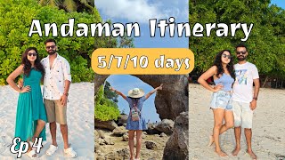 Andaman Complete Guide | Budget & Itinerary for 5 or 7 or 10 days | Plan your trip on own Ep 4
