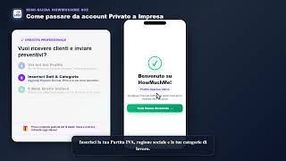 Mini-Guida 02: Come passare da account Privato a Impresa