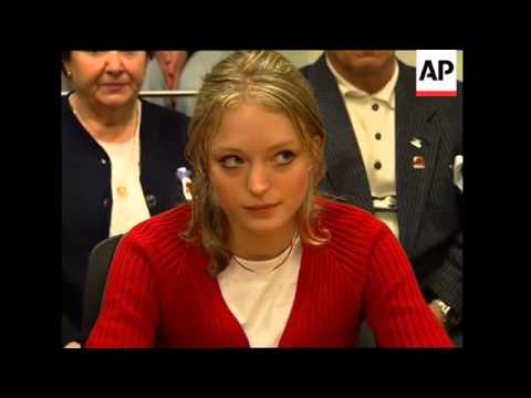 Alleged Dutroux victims Dardenne and Delhez in court