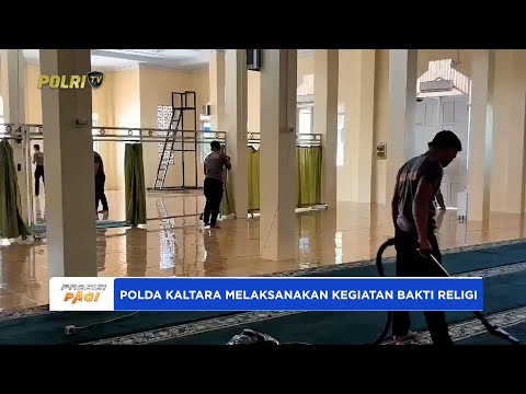 POLDA KALIMANTAN UTARA LAKSANAKAN GIAT BAKTI RELIGI PERINGATI HARI BHAYANGKARA KE-79