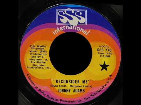 Johnny Adams -  Reconsider Me