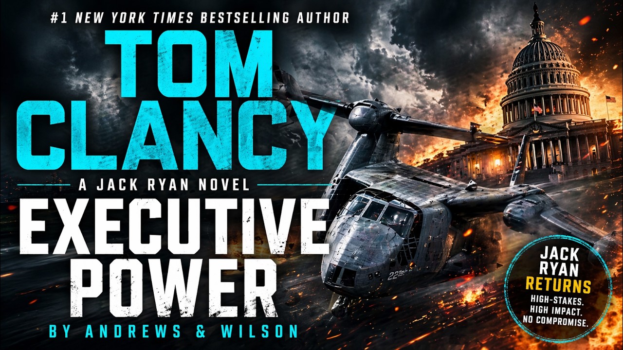 Tom Clancy Executive Power by Brian Andrews | Full Jack Ryan Thriller Audiobook