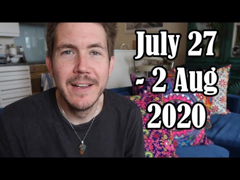 Rediscover your spark! Your Weekly Horoscope for July 27 - 2 August 2020 Astrology with Gregory Scot