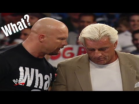 Stone Cold Confronts Ric Flair After Backlash What? 4/22/2002