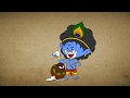 Happy KRISHNA Janmashtami Whatsapp Status Video Cartoon Animation Makhan Chor Krishna