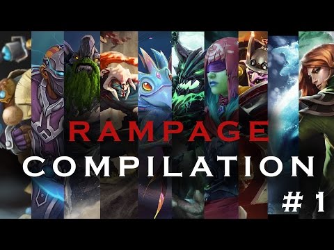 RAMPAGE Compilation Dota 2 Pro Player #1