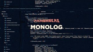 Video thumbnail of "Pamungkas - Monolog (Lyrics Video)"