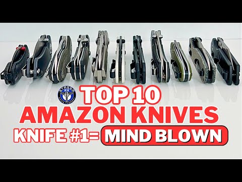 I Bought 10 Affordable EDC Knives from Amazon - Here's How They Rank