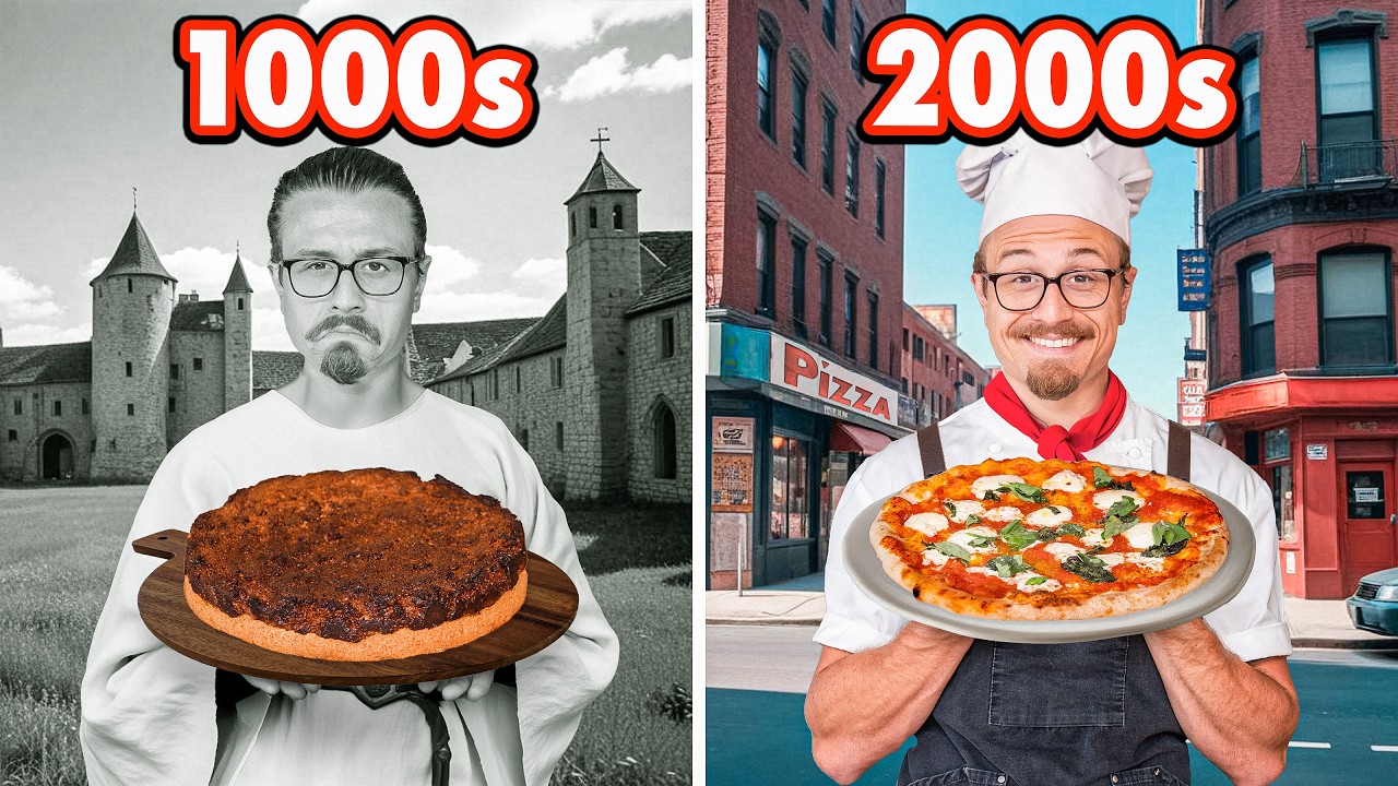 I Tested 1000 Years of Pizza