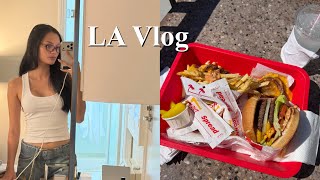 LA VLOG | solo dates, shopping, eating alone