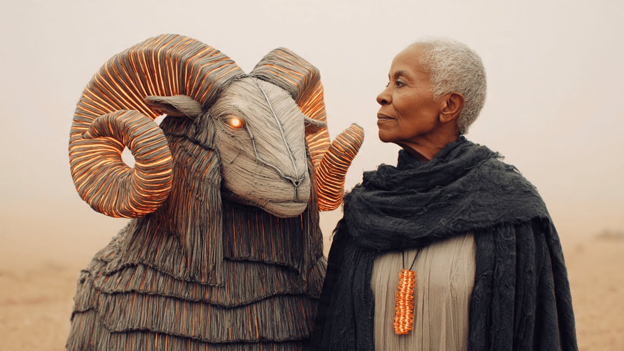 AI Surreal Desert Companions • A Cinematic Journey of Creatures & Souls | 4K