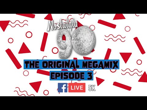 Nostalgia 90 - Megamix 3 - Dance anni 90 Best of 90s 90er Dj Set 90-e anos 90 italodance eurodance