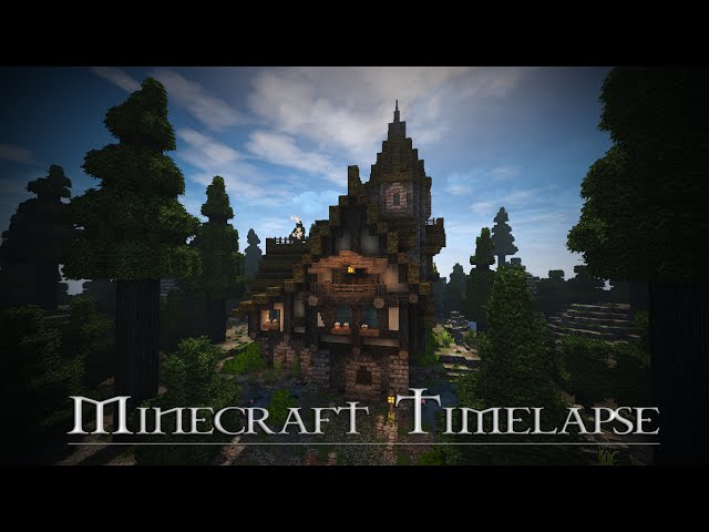 Medieval Village Tavern (Timelapse + Download) Minecraft Map