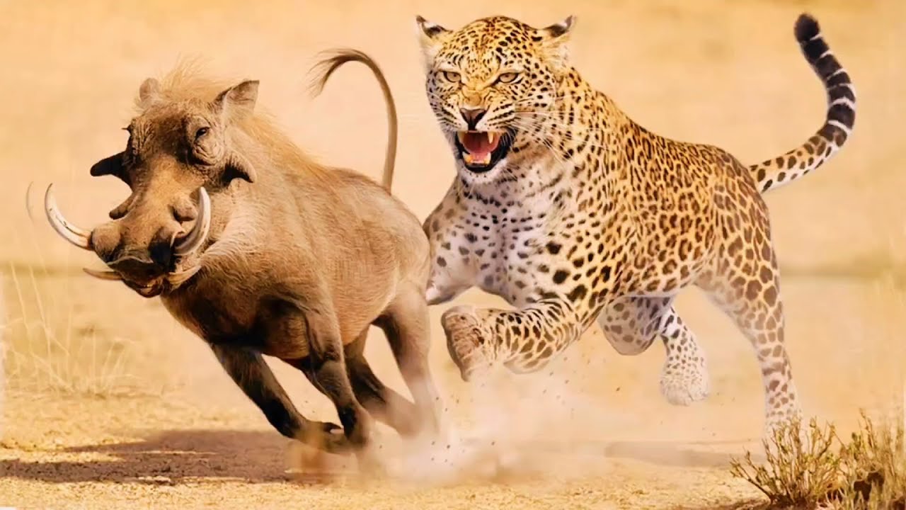 Discover animal. Леопард против бородавочника. Леопард на охоте. Леопард охотится. Ягуар нападает.
