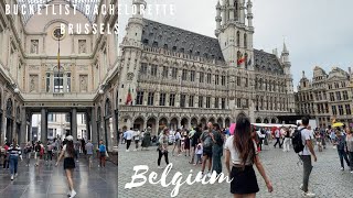 Brussels Solo Travel Vlog | BUCKETLIST BACHELORETTE