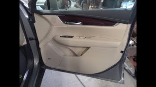 Cadillac XT5  XT4 Inner Door Trim Panel Removal Procedure