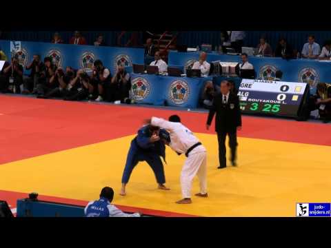 Judo 2011 World Championships Paris: Iliadis (GRE) - Bouyakoub (ALG) [-90kg]
