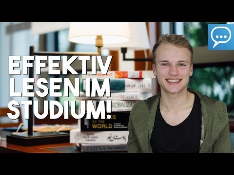 Justus vloggt - Effektiv lesen im Studium